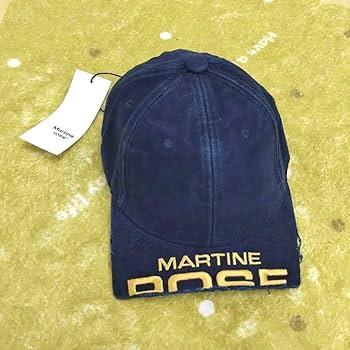 MARTINE ROSE 24SS ネイビーキャップ MARTINE ROSE 24SS ネイビーキャップ